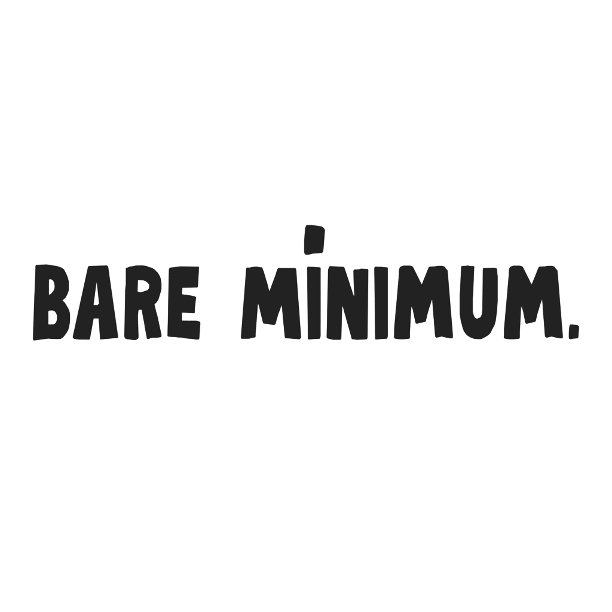 BARE MINIMUM Logo