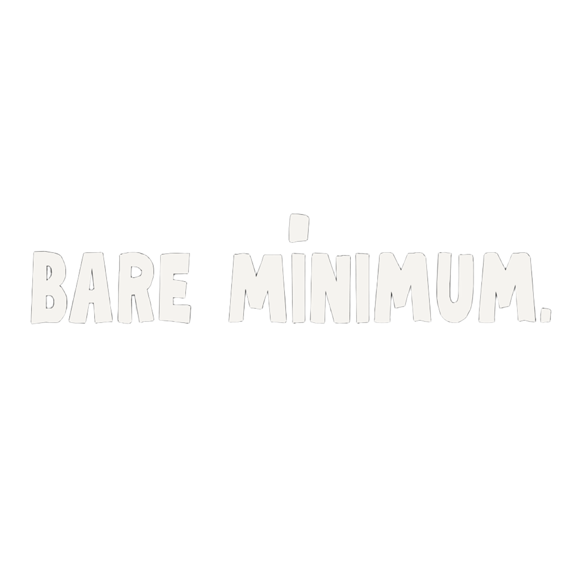 BARE MINIMUM Logo